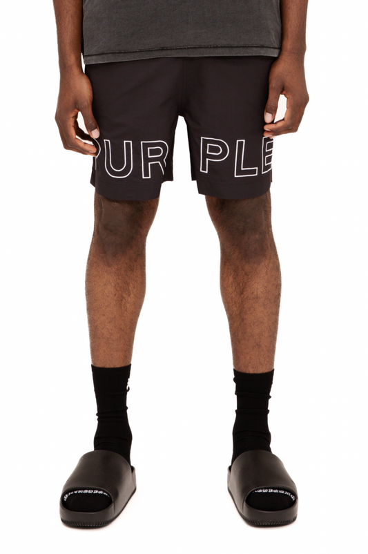 Purple Brand All Round Shorts ( Knee Logo)