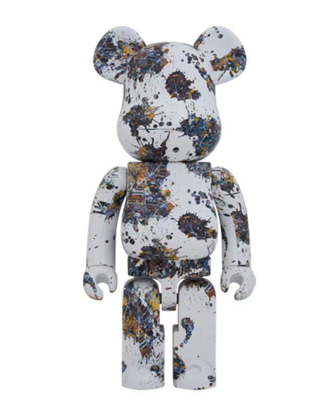 Bearbrick Jackson Pollock Studio (Splash) 1000%