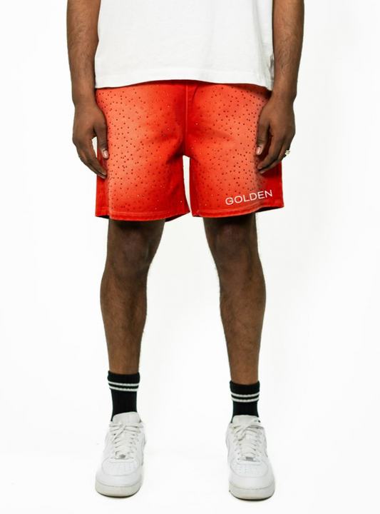 Golden Denim Summer Shorts Lumbre (Pressed Diamonds)