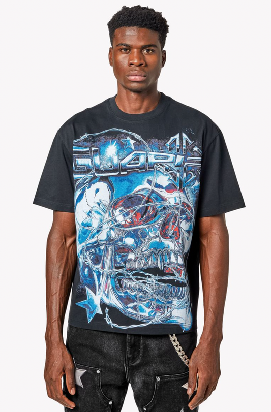 Guapi Chrome Skull Tee