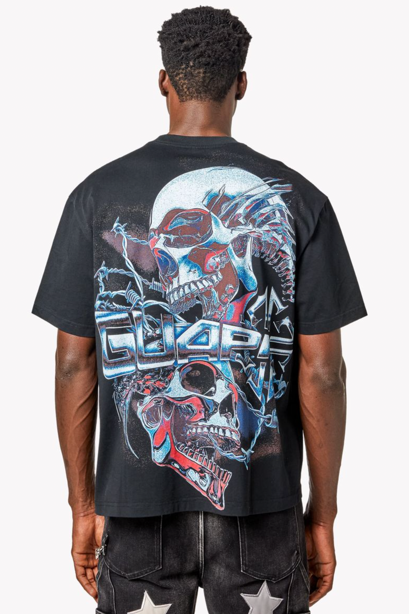 Guapi Chrome Skull Tee