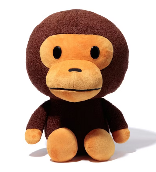 BAPE Plush Doll Milo Brown