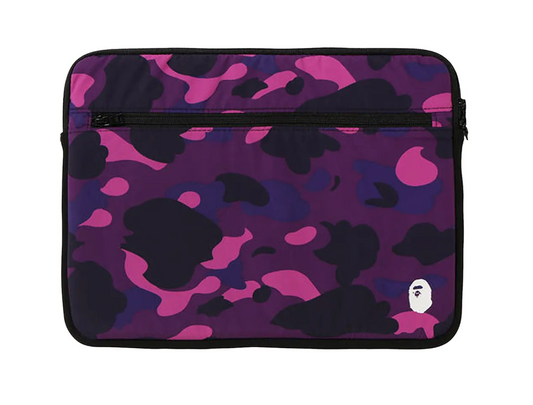 BAPE Color Camo PC Case 15in Purple