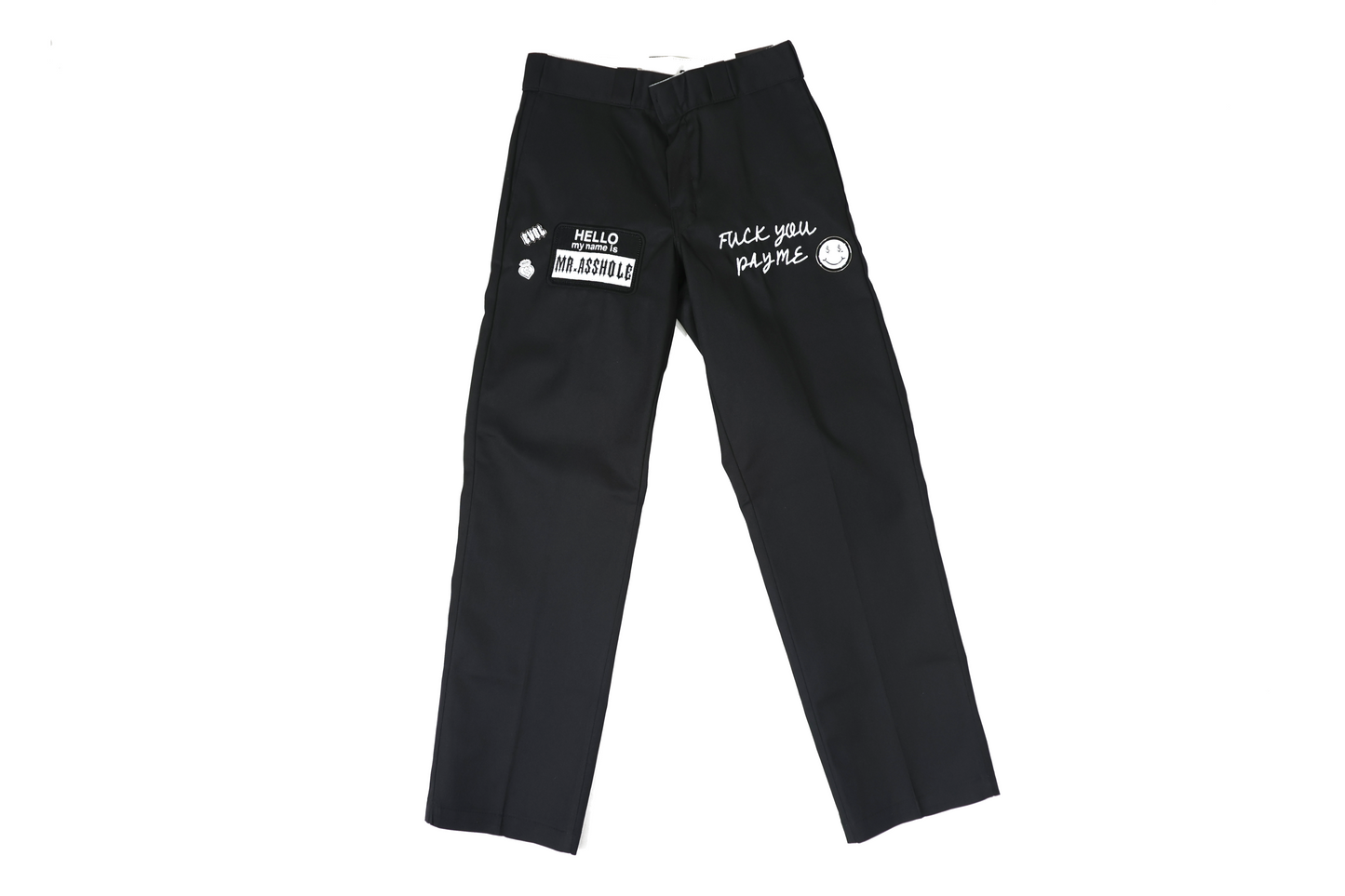 EVOL Mr.Ass Hole Dickies New Edition Pants Black