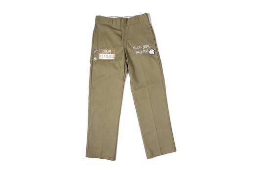 EVO Mr.Ass Hole Dickies New EditIon Pants Tan