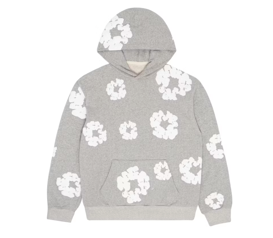 Denim Tears Hoodie Grey (D)