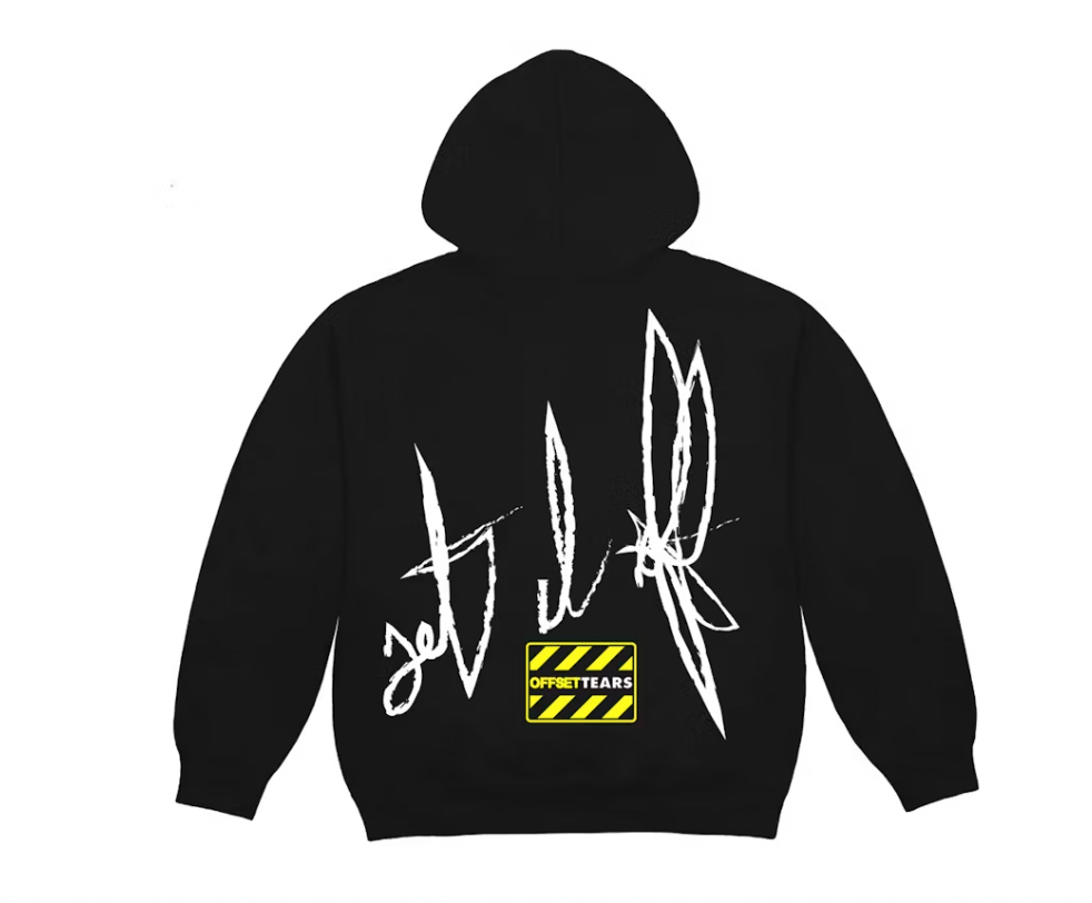 Denim Tears Hoodie Offset Black (D)