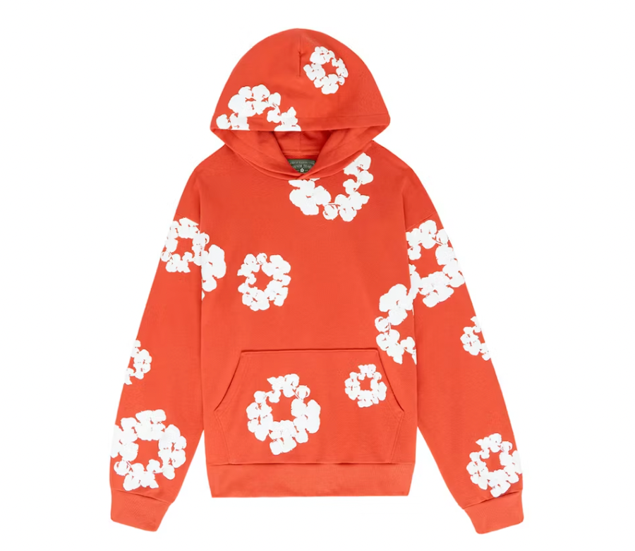 Denim Tears Hoodie Orange (D)