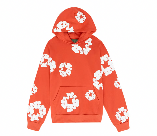 Denim Tears Hoodie Orange (D)