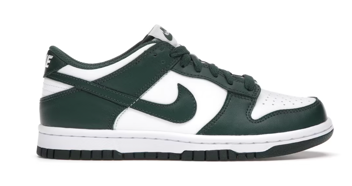 Dunk Low Michigan State Green