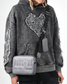 EVOL+VE 'FROM SIMPLE TO COMPLEX' LEATHER SIDE BAG GREY