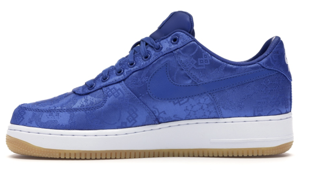 Air Force 1 Low CLOT Blue Silk