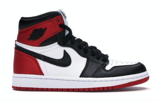 Jordan 1 Retro High Satin Black Toe (W)