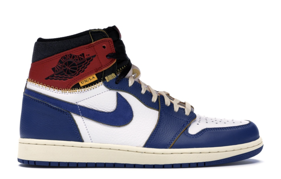 Jordan 1 Retro High Union Los Angeles Blue Toe