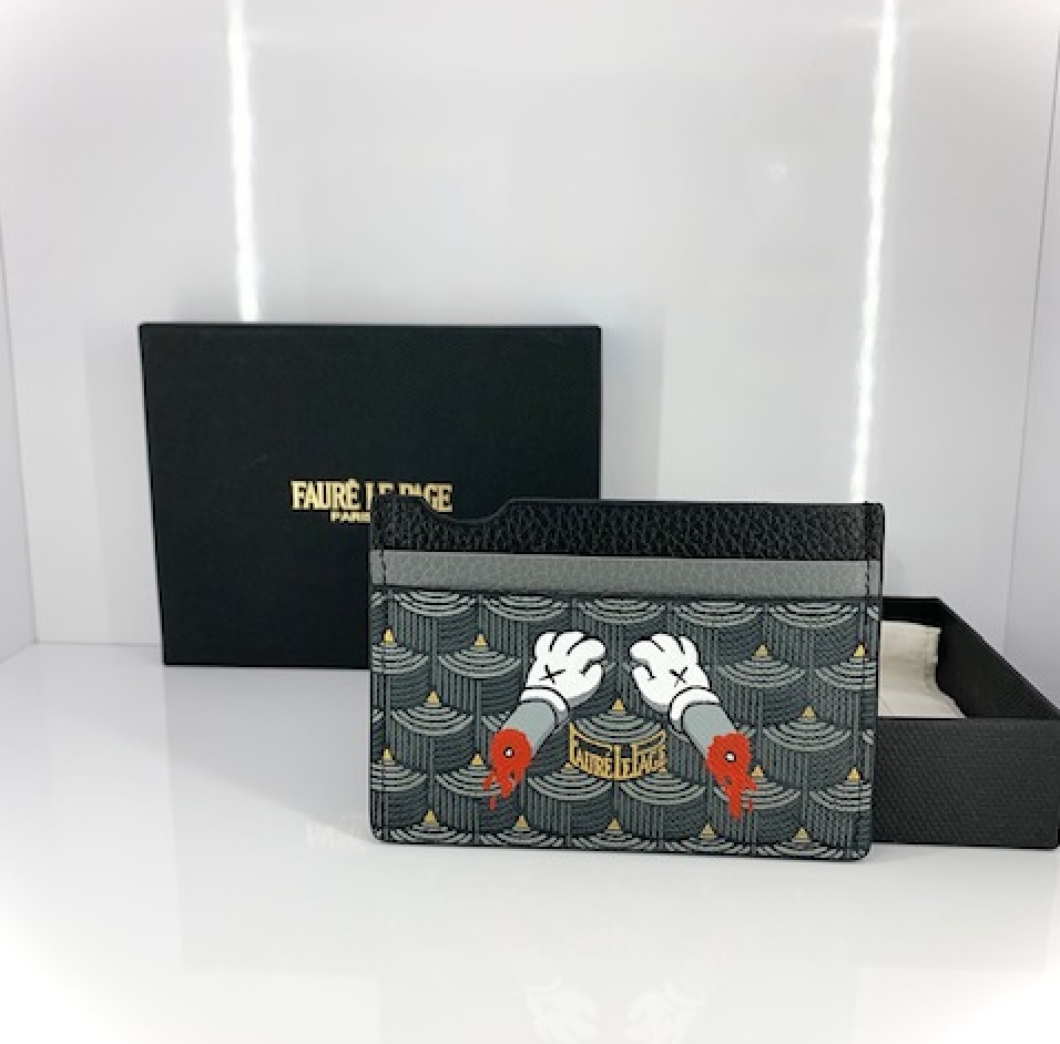 Custom Kaws Faure Le Page cardholder CONSIGNMENT – Upper Level 916