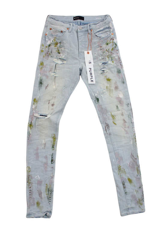 Purple Brand Reverse indigo Dirty Repair