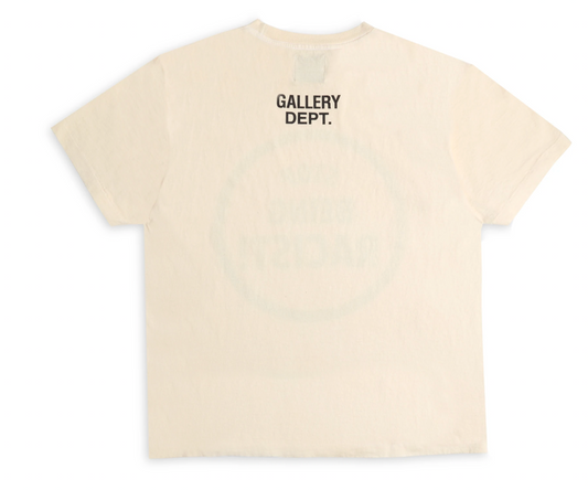 Gallery Dept. Stop Being Racist Tee Cream