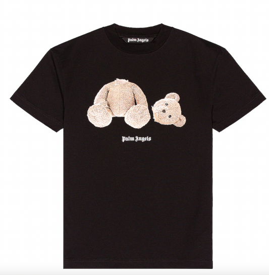 Palm Angels Black Classic Bear Shirt