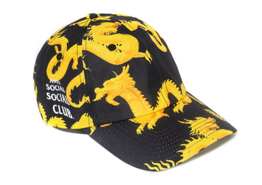 Anti Social Social Club 24k Black Cap