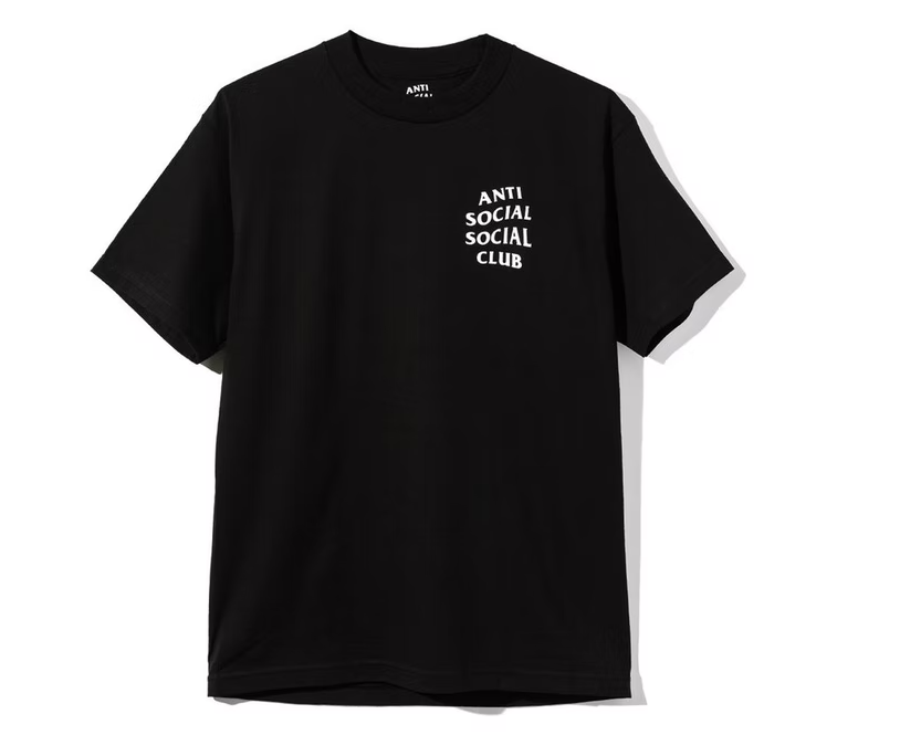 Anti Social Social Club Mind Games Black Tee