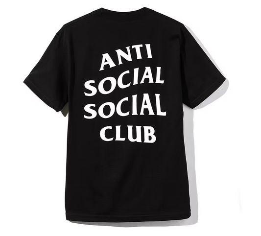 Anti Social Social Club Mind Games Black Tee