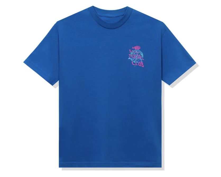 Anti Social Social Club Out Of Time Blue Tee