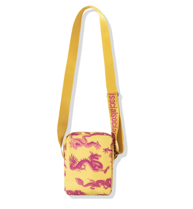 Anti Social Social Club 24k Yellow Side Bag