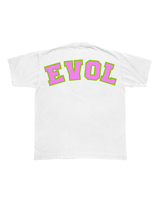 EVOL 777 White Shirt And Purple