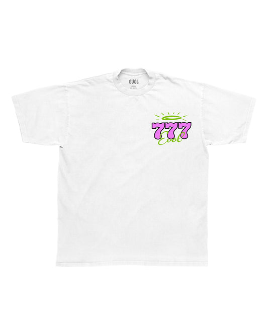 EVOL 777 White Shirt And Purple