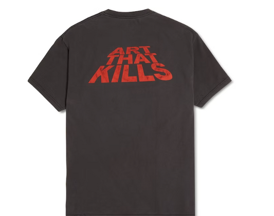 ATK Stack Logo Black Tee