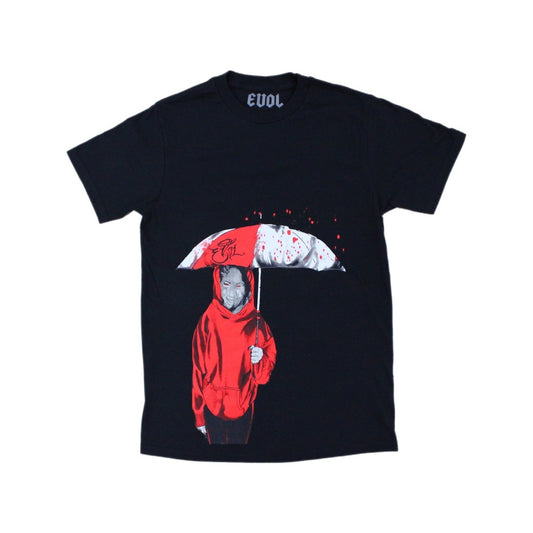 EVOL NIGHTS Trapped Soul Tee Black and Red