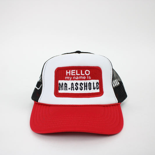 EVOL MR.A**HOLE TRUCKER HAT BLACK
