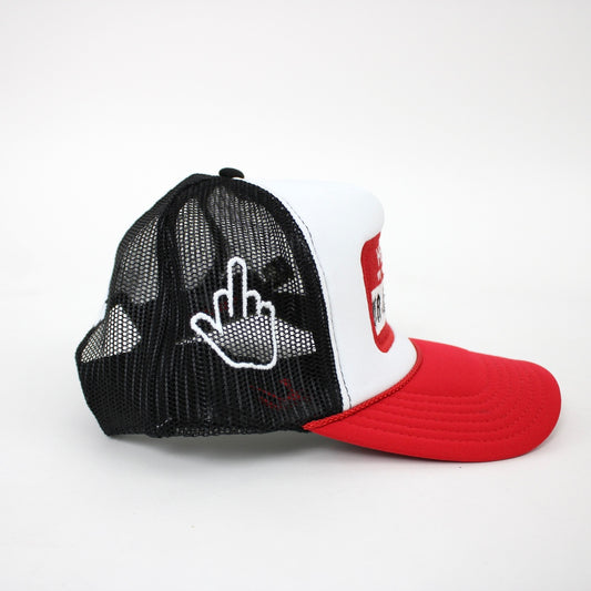 EVOL MR.A**HOLE TRUCKER HAT BLACK