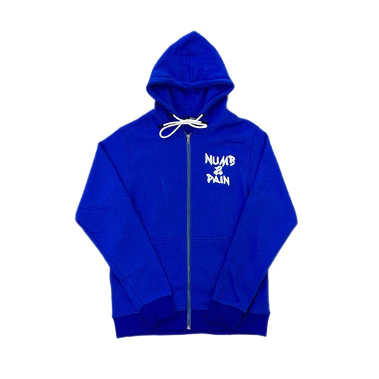 Lonely Nights Numb 2 Pain Hoodie Blue/Multi