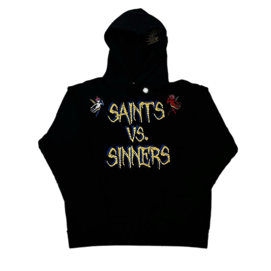 EVOL Saints vs. Sinners Hoodie Metallic Blue/Gold