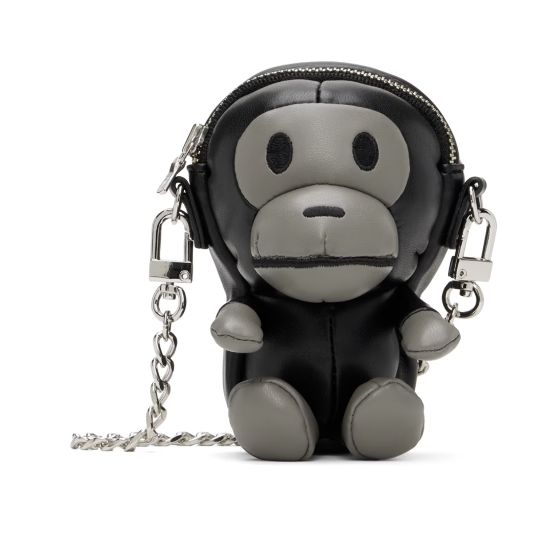 BAPE Baby Milo Mini Shoulder Bag BLACK
