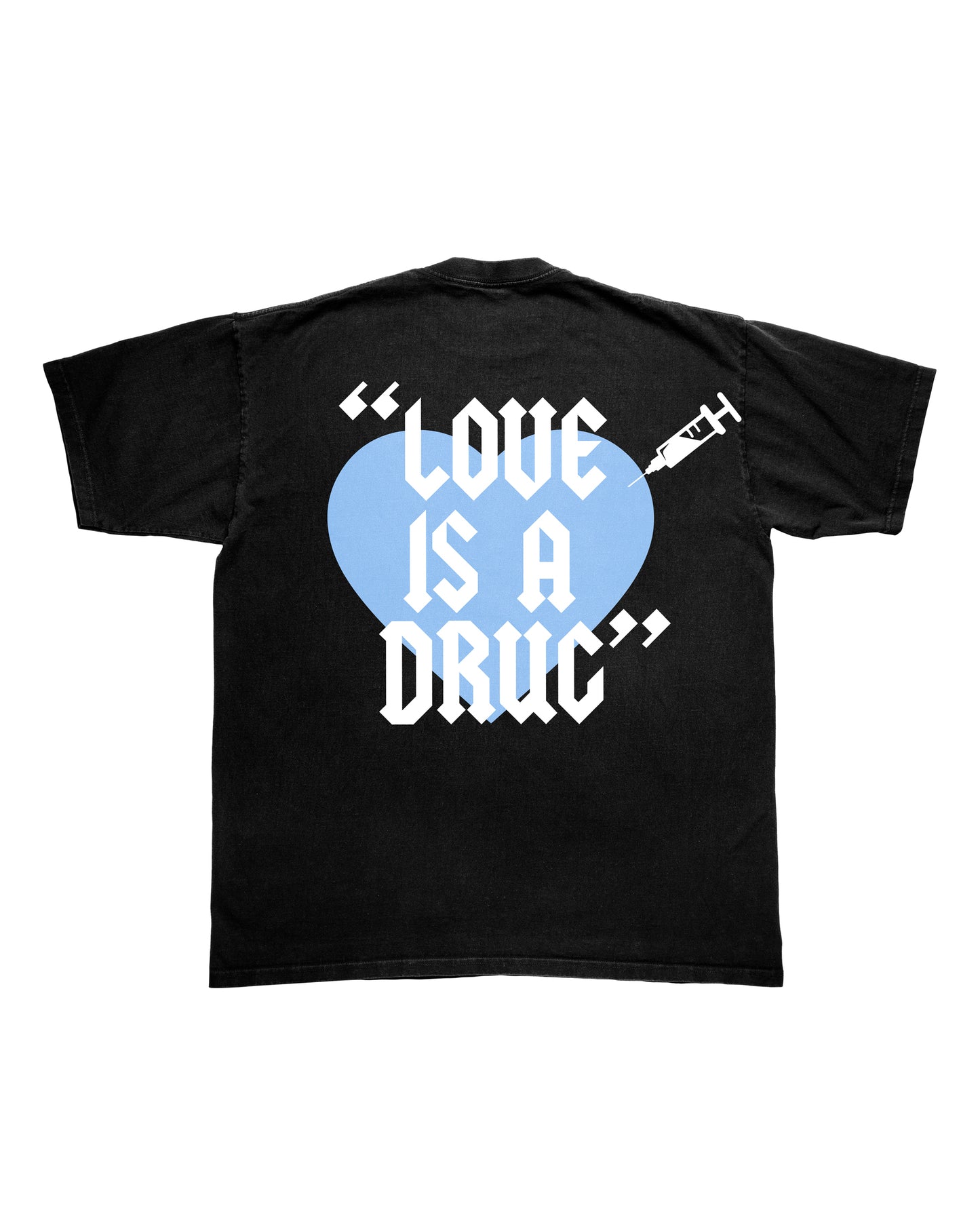 EVOL Love Is A Drug Black And Baby Blue