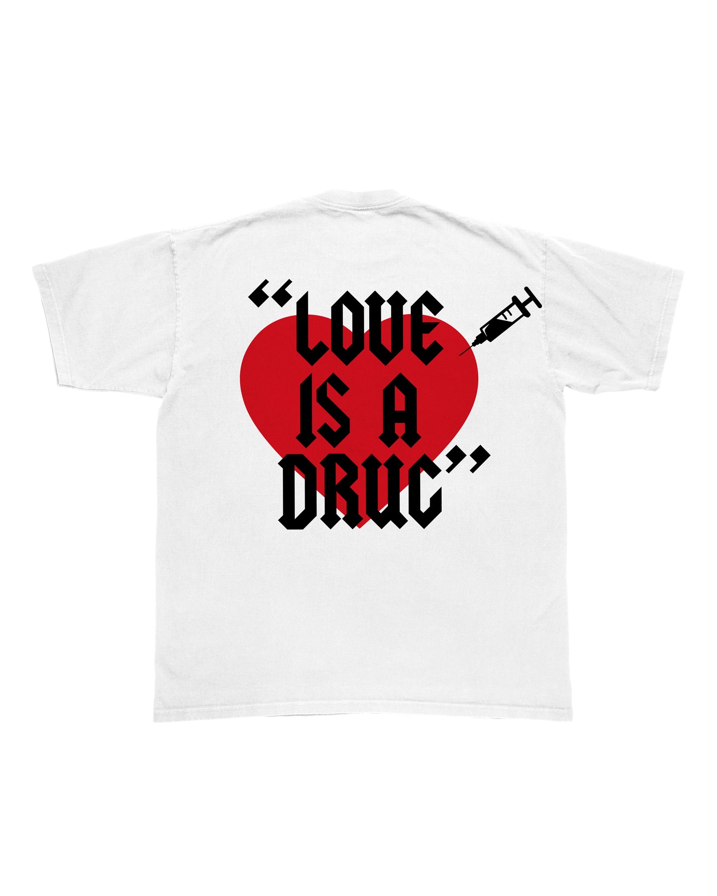 EVOL Love Is A Drug White And Red