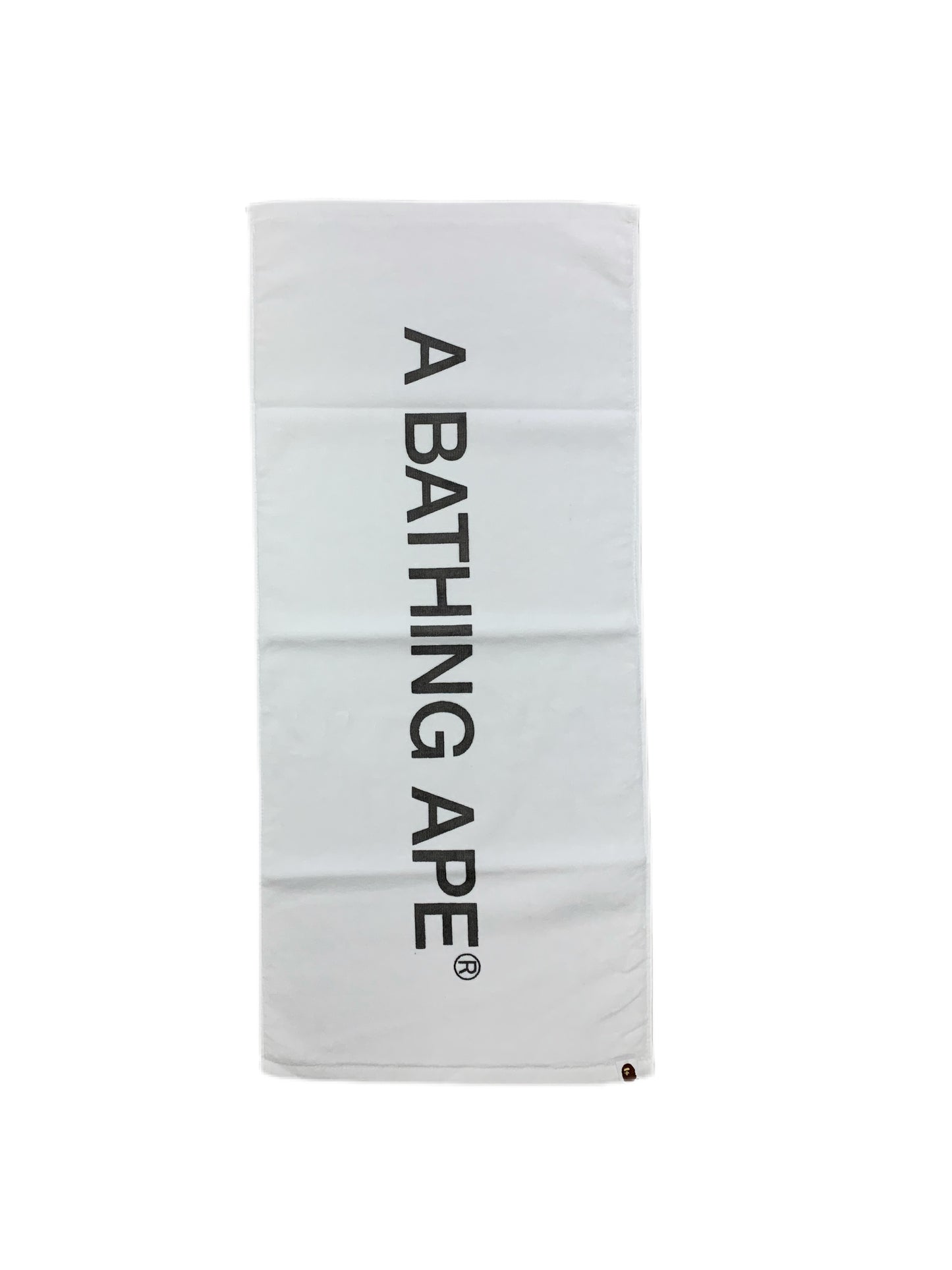 BAPE A BATHING APE TOWEL WHITE