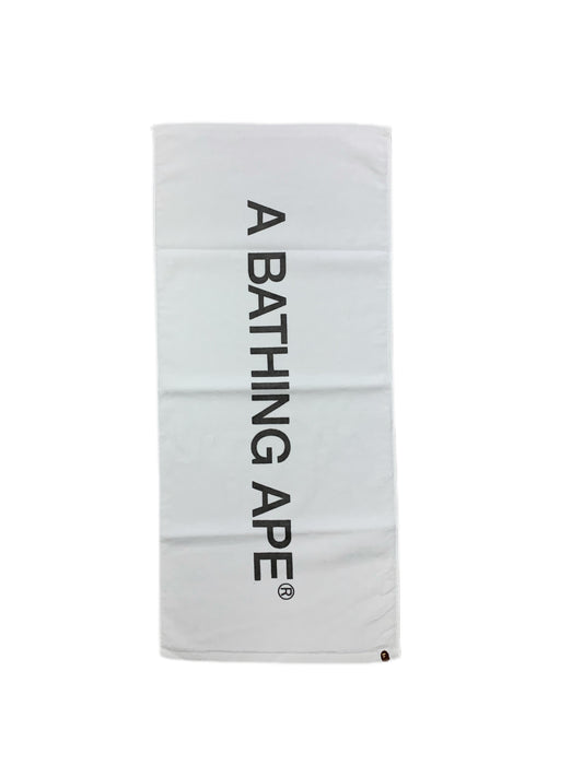 BAPE A BATHING APE TOWEL WHITE