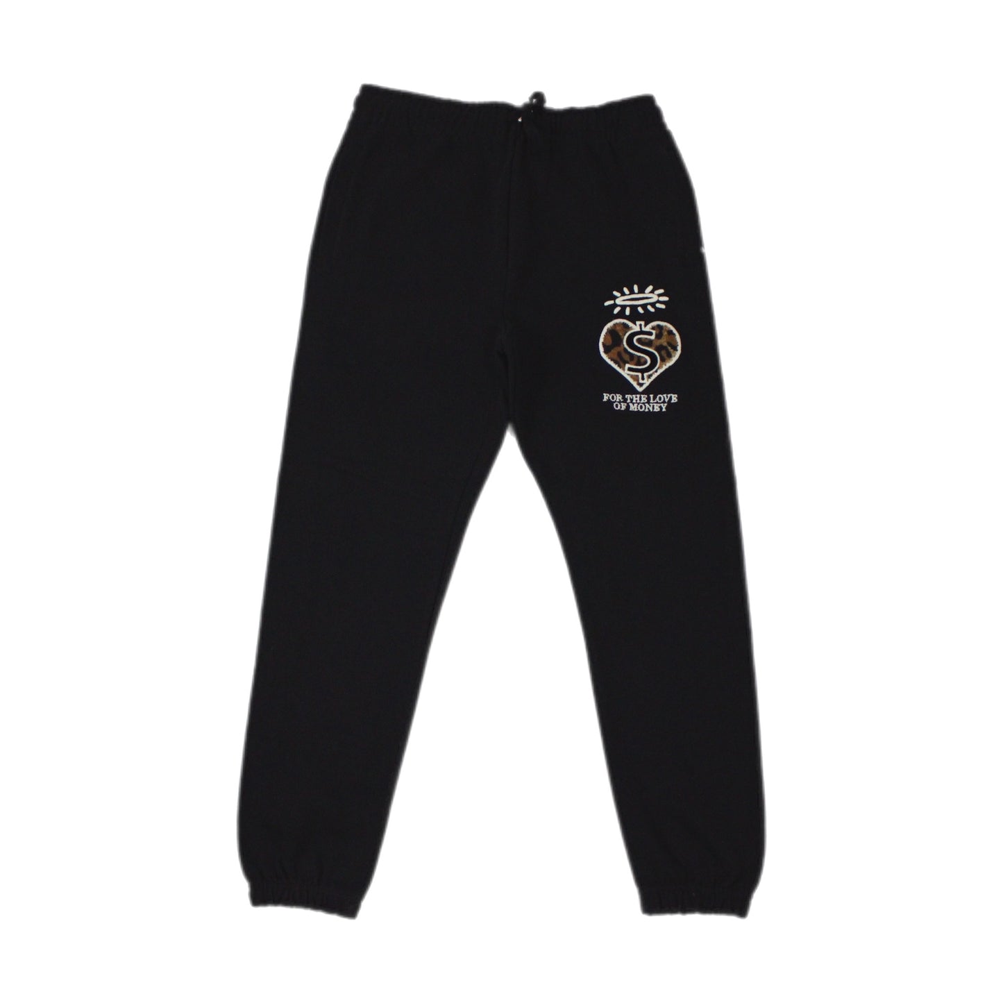 EVOL For The Love Of Money Sweatpants Black/Cheetah