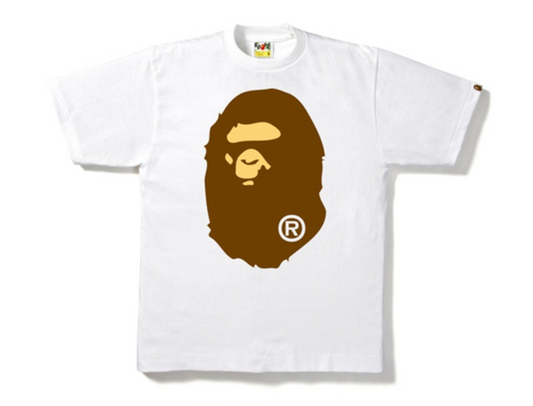 BAPE Big Ape Head Tee White