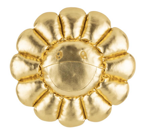 Takashi Murakami Flower Plush (30 CM) Gold