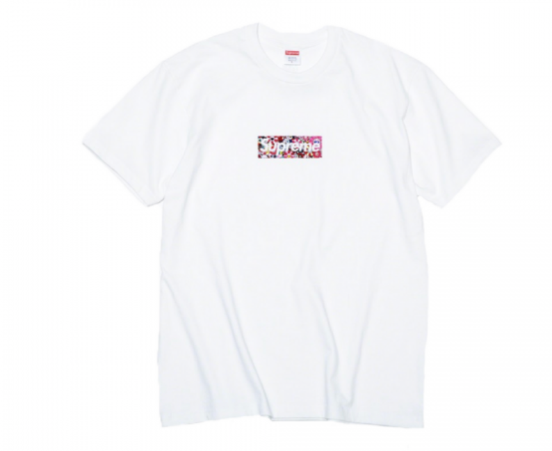 SUPREME X TAKASHI MURAKAMI BOX LOGO T-SHIRT