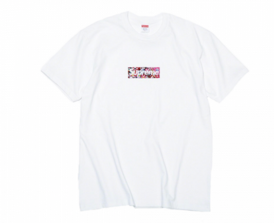 SUPREME X TAKASHI MURAKAMI BOX LOGO T-SHIRT