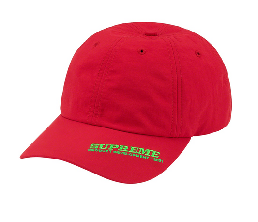 Supreme Visor Logo 6-Panel Red