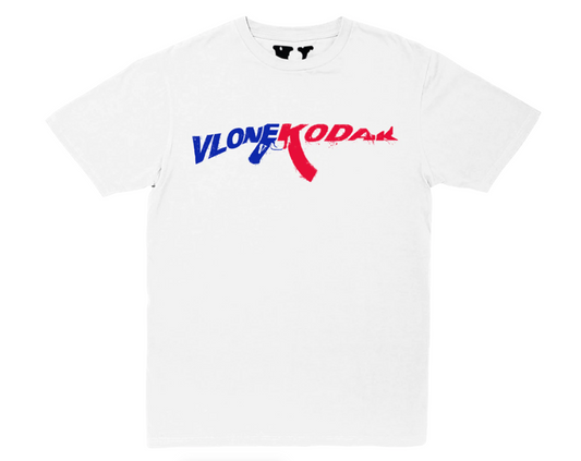 Kodak Black x Vlone 47 T-shirt White