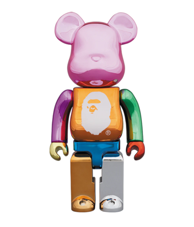 Bearbrick A Bathing Ape 25th Anniversary 400% Multi