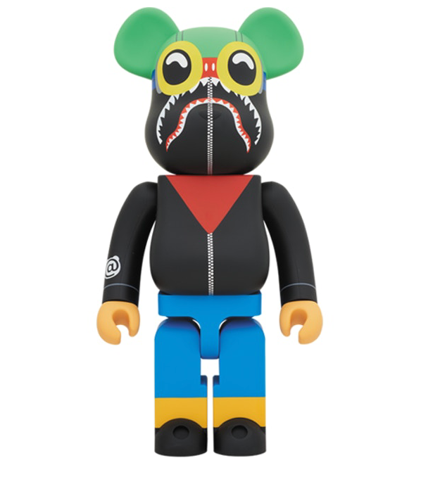 Bearbrick Hebru Brantley x Social Status 1000% Multi