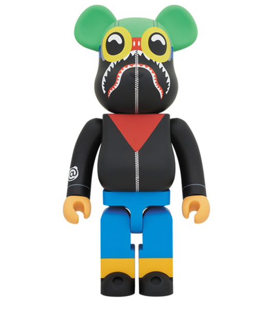 Bearbrick Hebru Brantley x Social Status 1000% Multi